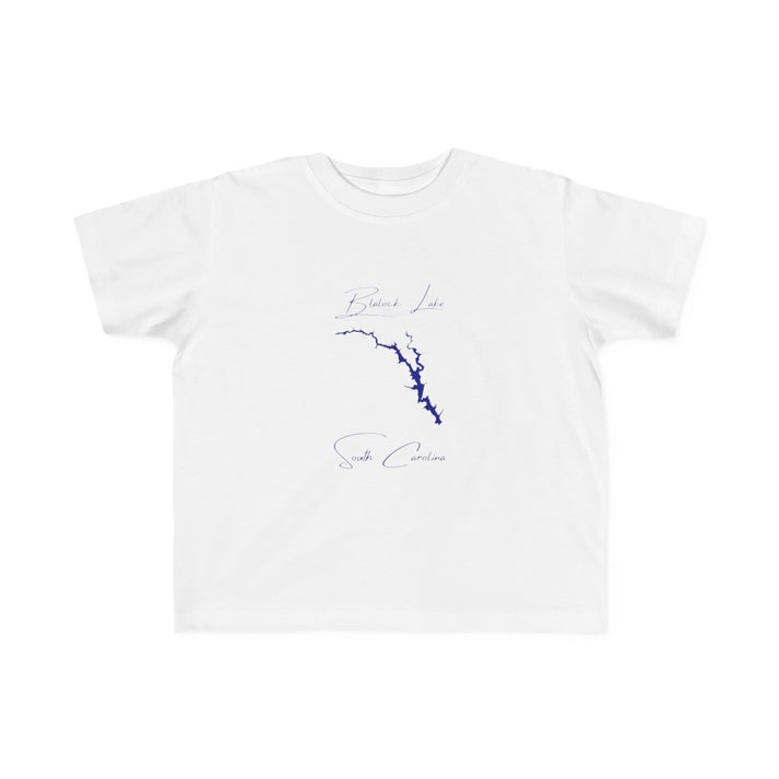 South  Carolina  Blalock  Lake  Toddler  T-shirt  front  position  view  from  front  white.webp