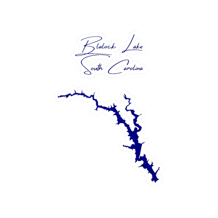 South  Carolina  Blalock  Lake  Vinyl  Decal  other  position  view  from  front  4  x  6.webp