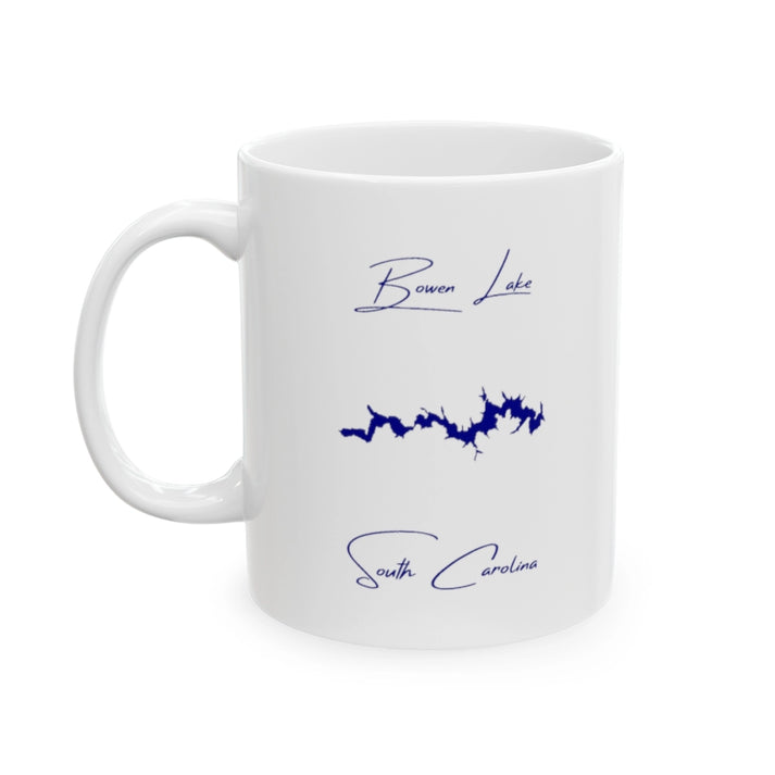 South  Carolina  Bowen  Lake  Ceramic  Mug  other  position  view  from  left  11oz.webp