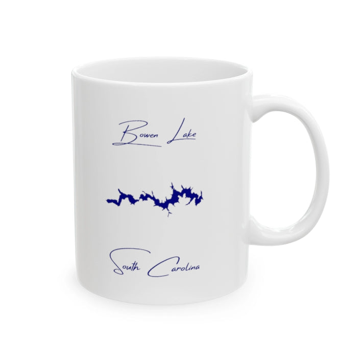 South  Carolina  Bowen  Lake  Ceramic  Mug  other  position  view  from  right  11oz.webp