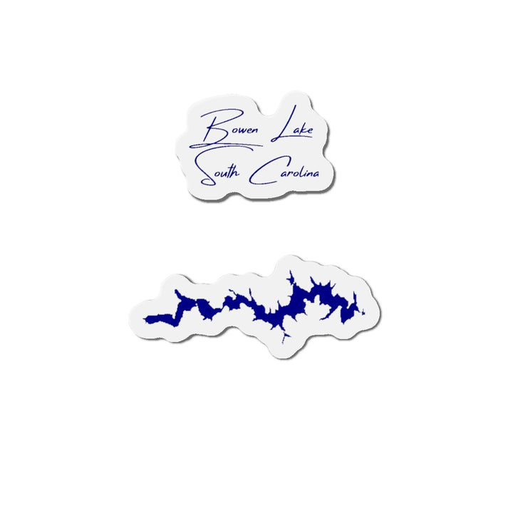 South  Carolina  Bowen  Lake  Die  Cut  Magnet  front  position  view  from  front  4  x  4.webp