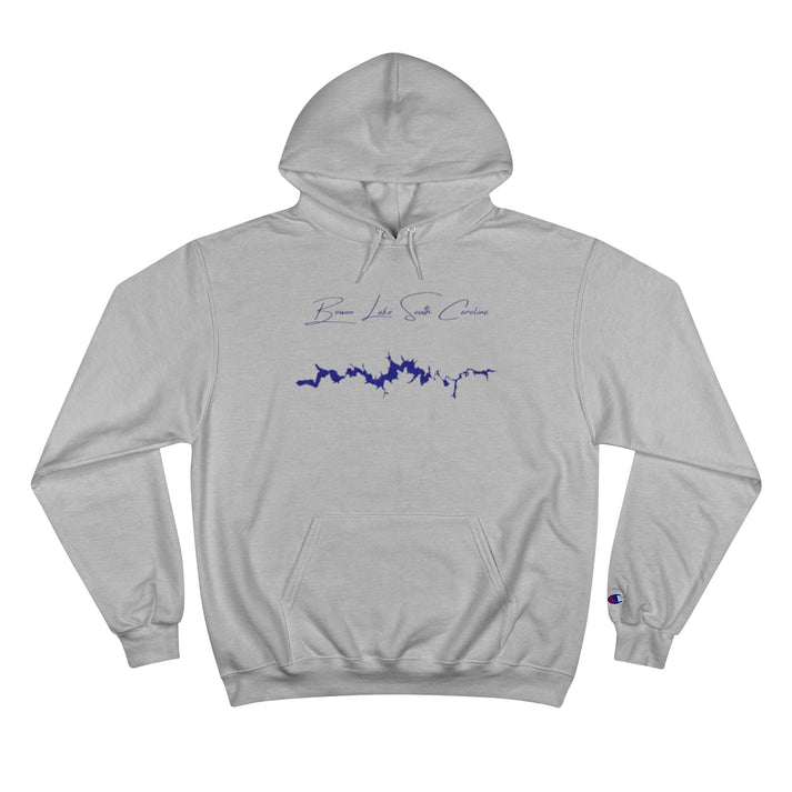 South  Carolina  Bowen  Lake  Hoodie  front  position  view  from  front  light  steel.webp