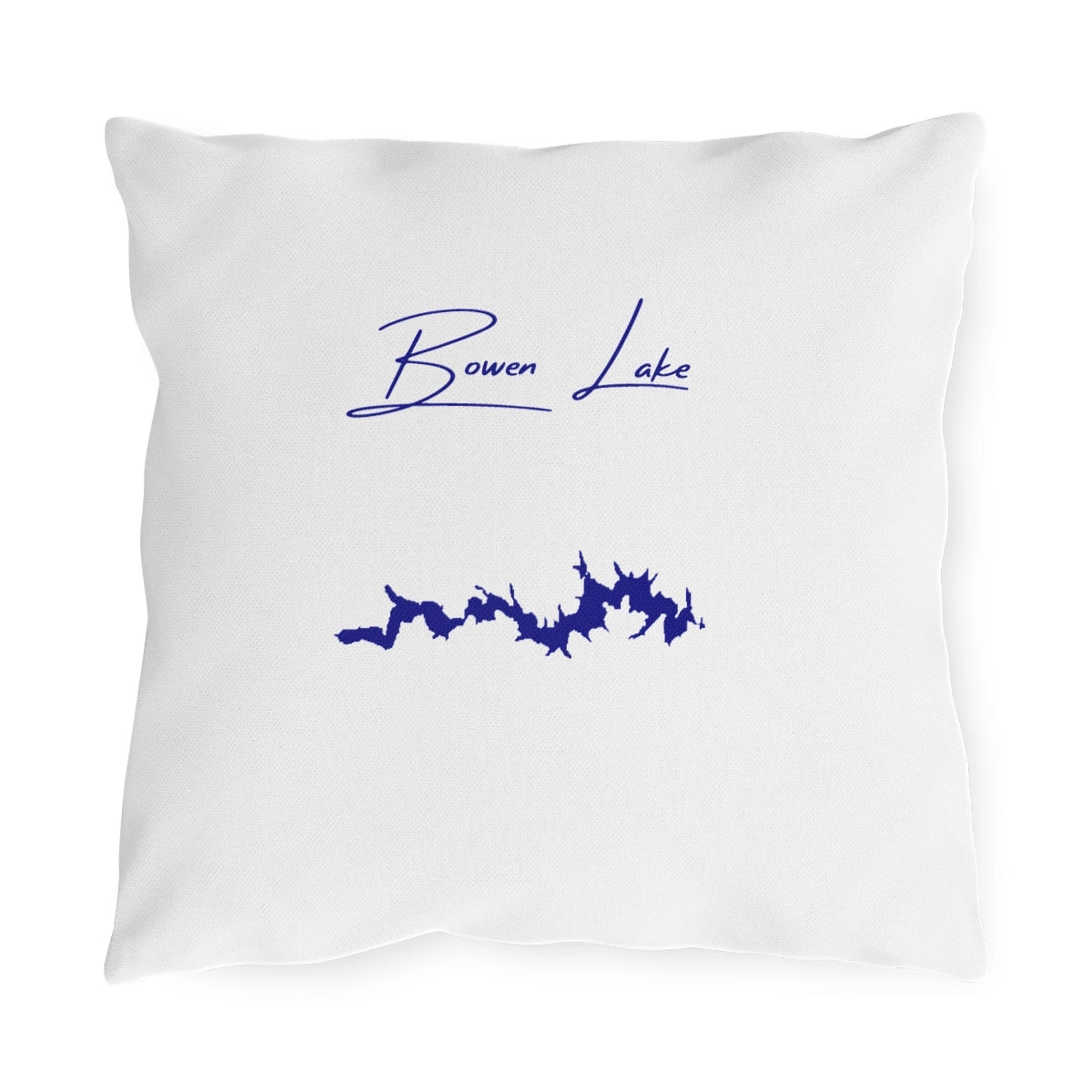 South  Carolina  Bowen  Lake  Outdoor  Pillow  front  position  view  from  front  16  x  16.webp