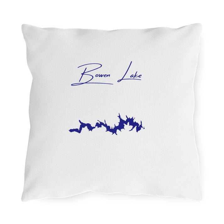 South  Carolina  Bowen  Lake  Outdoor  Pillow  front  position  view  from  front  16  x  16.webp