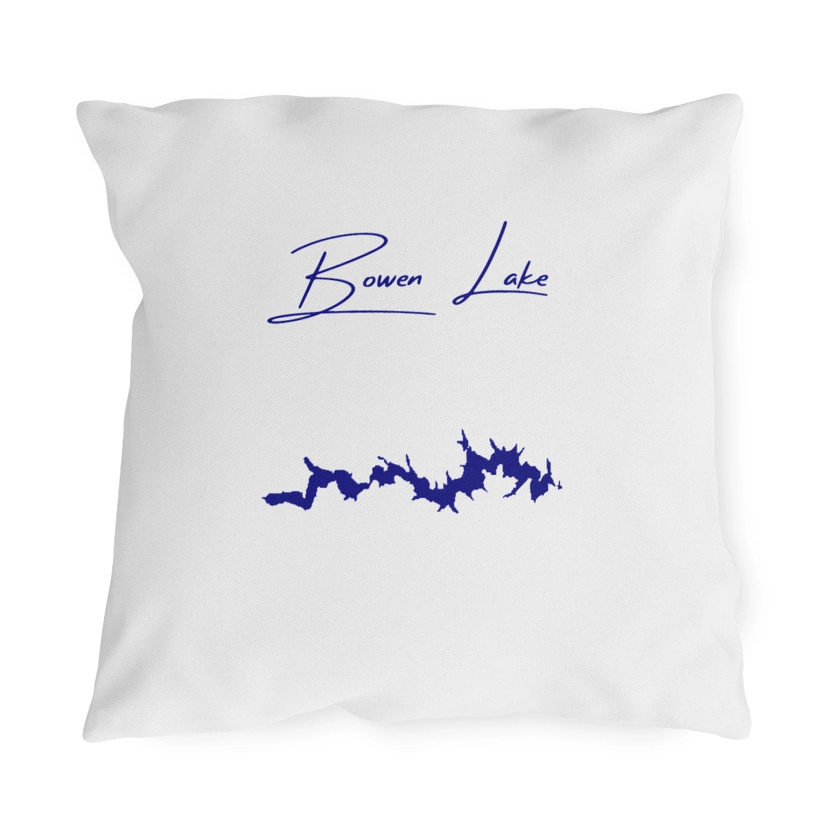 South  Carolina  Bowen  Lake  Outdoor  Pillow  front  position  view  from  front  18  x  18.webp