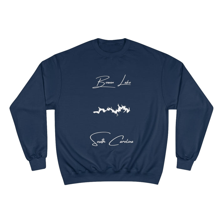 South  Carolina  Bowen  Lake  Sweatshirt  front  position  view  from  front  navy.webp