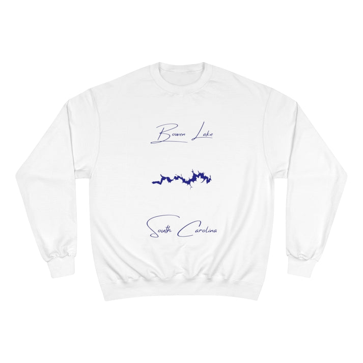 South  Carolina  Bowen  Lake  Sweatshirt  front  position  view  from  front  white.webp