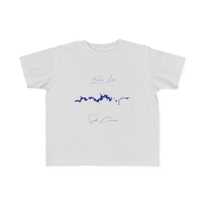 South  Carolina  Bowen  Lake  Toddler  T-shirt  front  position  view  from  front  silver.webp