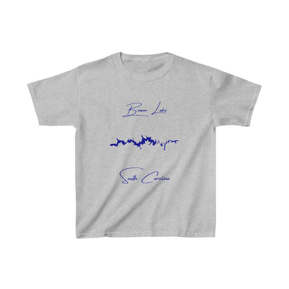 South  Carolina  Bowen  Lake  Youth  T-shirt  front  position  view  from  front  sport  grey.webp