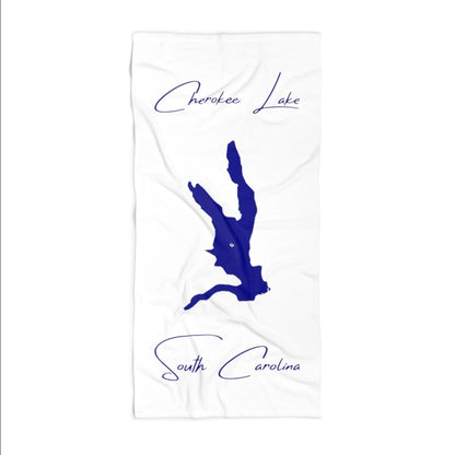 South  Carolina  Cherokee  Lake  Beach  Towel  front  position  view  from  front  36  x  72.webp