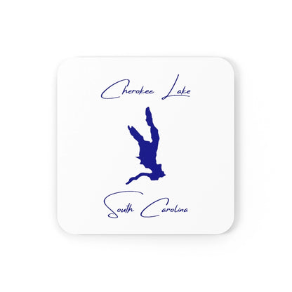 South  Carolina  Cherokee  Lake  Coaster  Set  front  position  view  from  front  3.75  x  3.75.webp