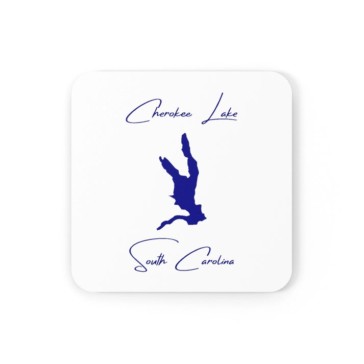 South  Carolina  Cherokee  Lake  Coaster  Set  front  position  view  from  front  3.75  x  3.75.webp