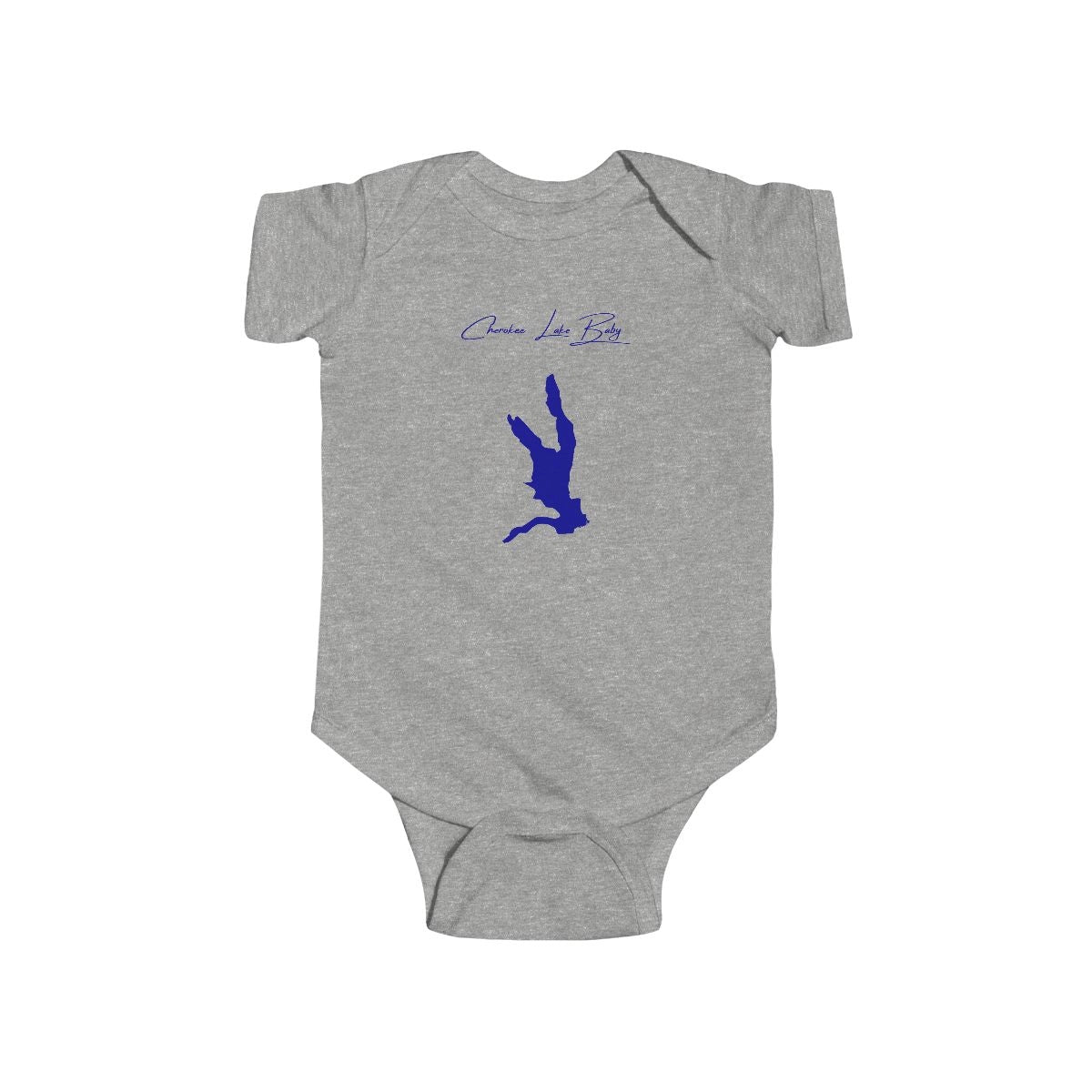South  Carolina  Cherokee  Lake  Onesie  front  position  view  from  front  heather.webp