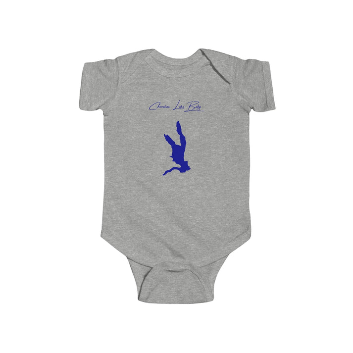 South  Carolina  Cherokee  Lake  Onesie  front  position  view  from  front  heather.webp