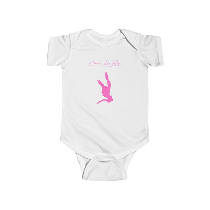 South  Carolina  Cherokee  Lake  Onesie  front  position  view  from  front  white.webp