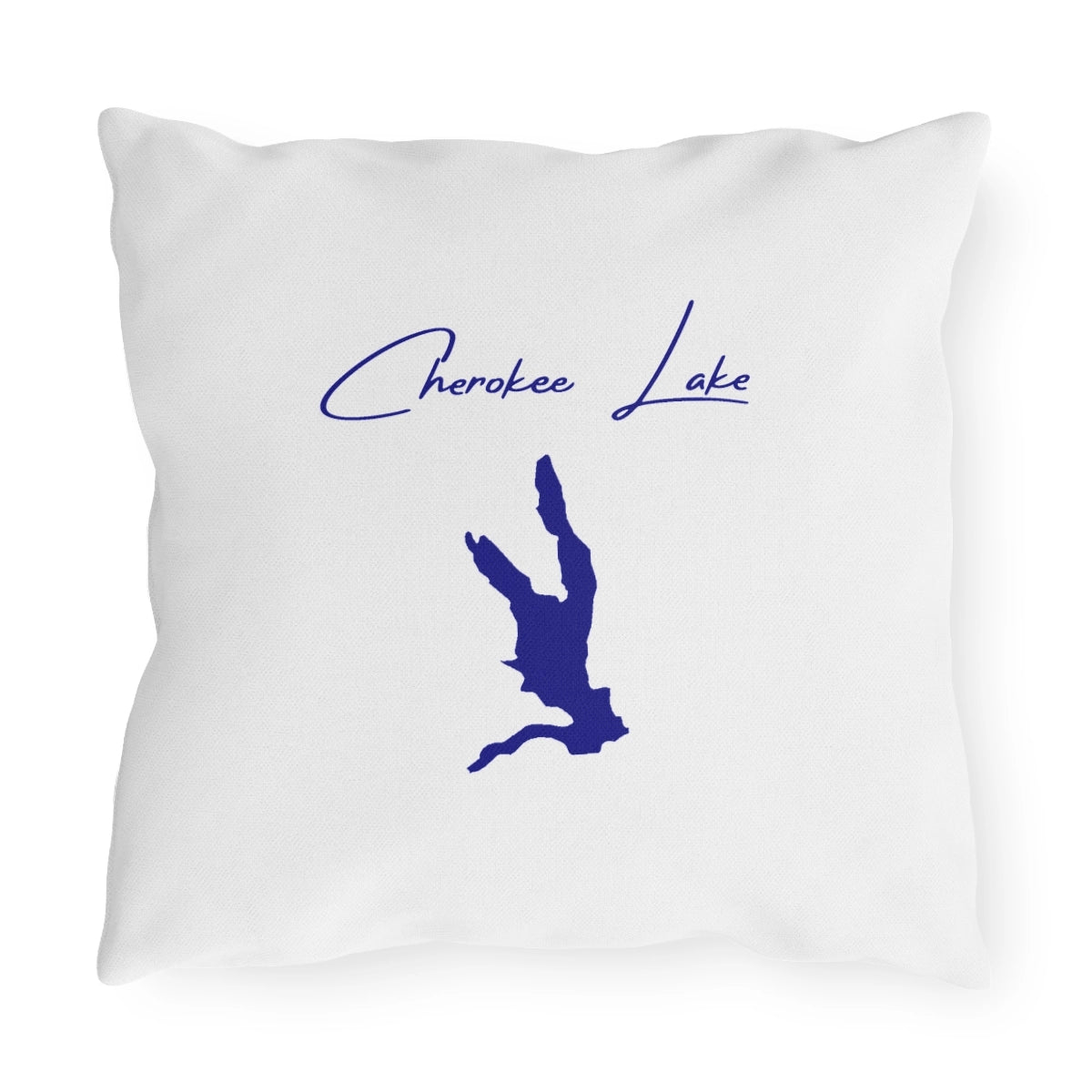 South  Carolina  Cherokee  Lake  Outdoor  Pillow  back  position  view  from  back  16  x  16.webp