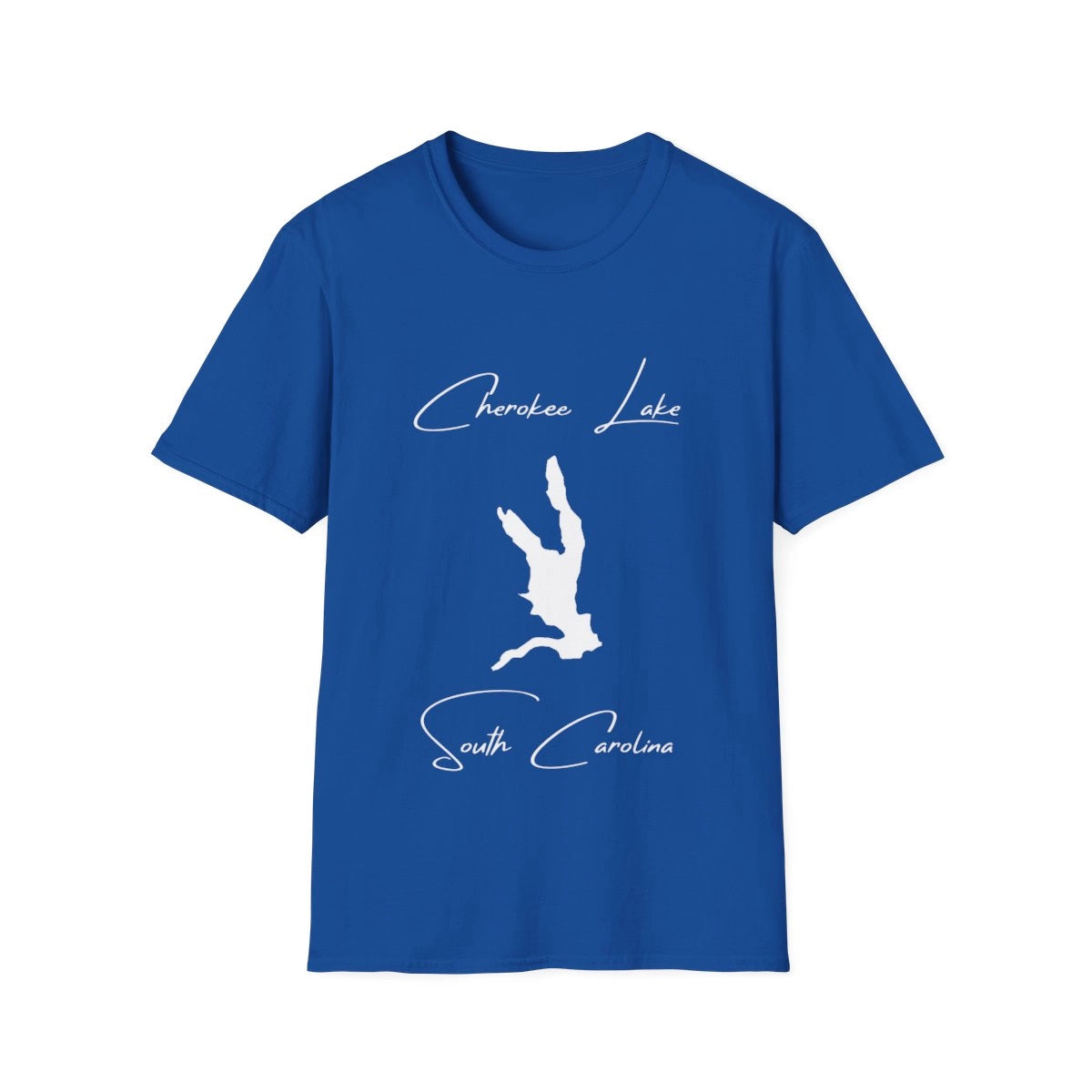 South  Carolina  Cherokee  Lake  T-shirt  front  position  view  from  front  royal.webp