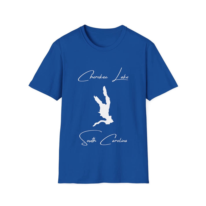 South  Carolina  Cherokee  Lake  T-shirt  front  position  view  from  front  royal.webp