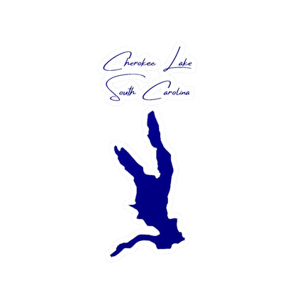 South  Carolina  Cherokee  Lake  Vinyl  Decal  other  position  view  from  front  4  x  6.webp