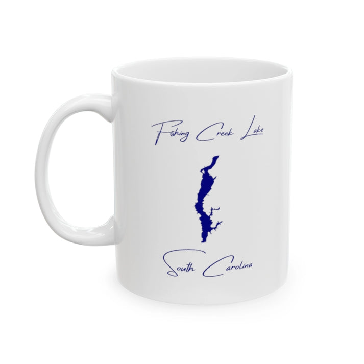 South  Carolina  Fishing  Creek  Lake  Ceramic  Mug  other  position  view  from  left  11oz.webp