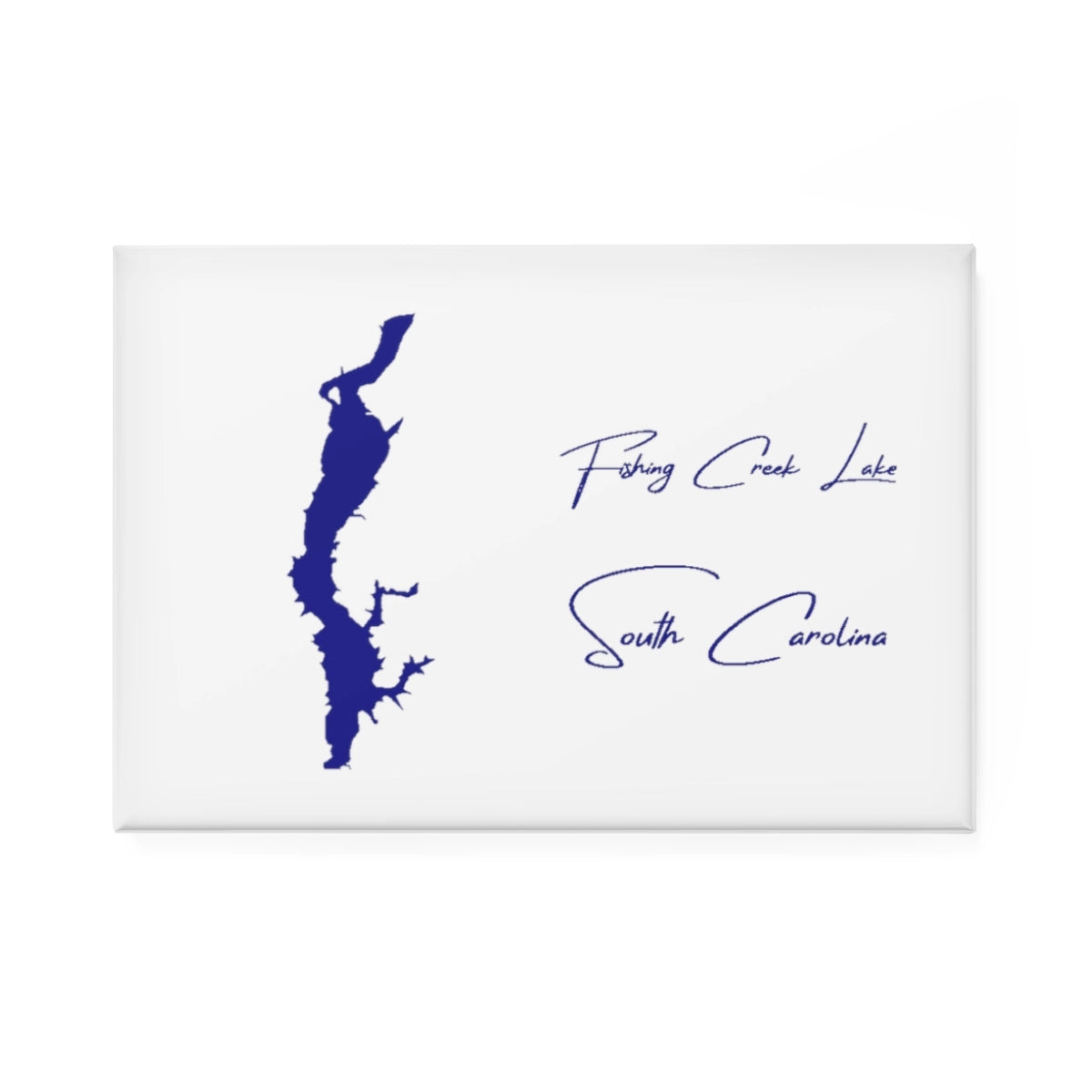 South  Carolina  Fishing  Creek  Lake  Magnet  front  position  view  from  front  2  x  3.webp