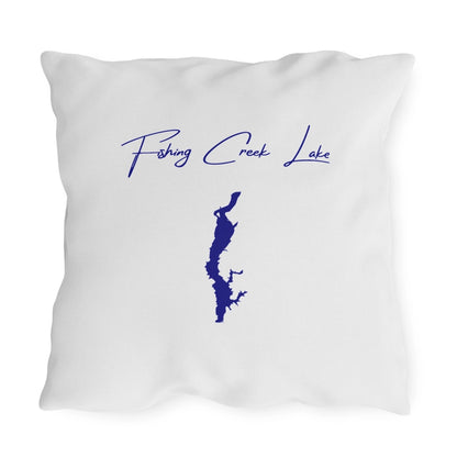South  Carolina  Fishing  Creek  Lake  Outdoor  Pillow  back  position  view  from  back  20  x  20.webp