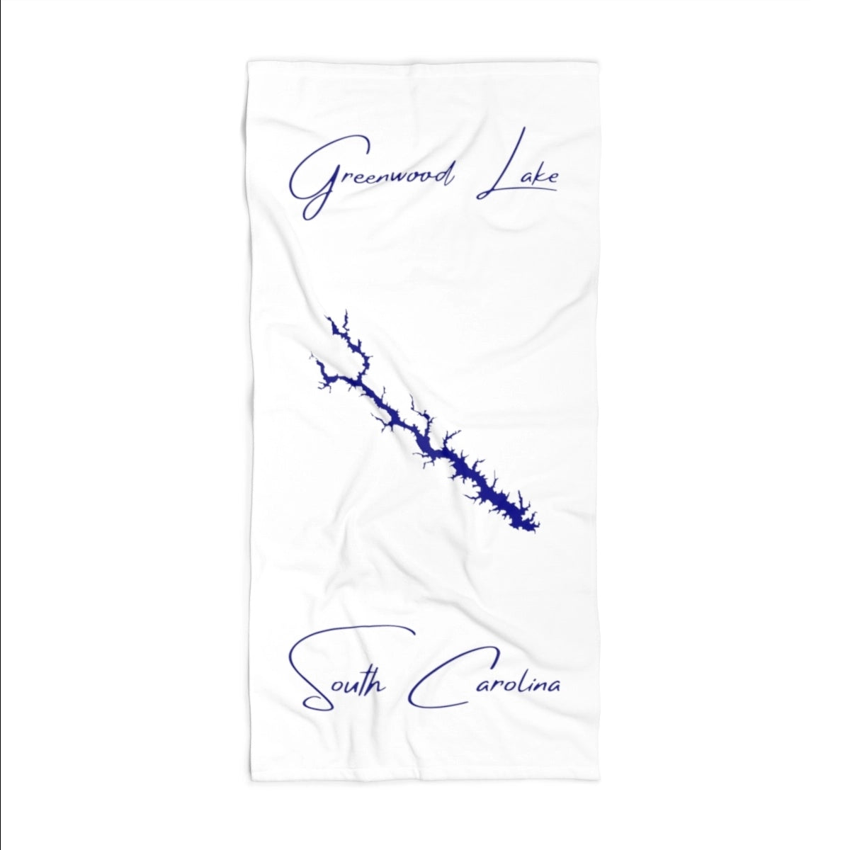 South  Carolina  Greenwood  Lake  Beach  Towel  front  position  view  from  front  36  x  72.webp