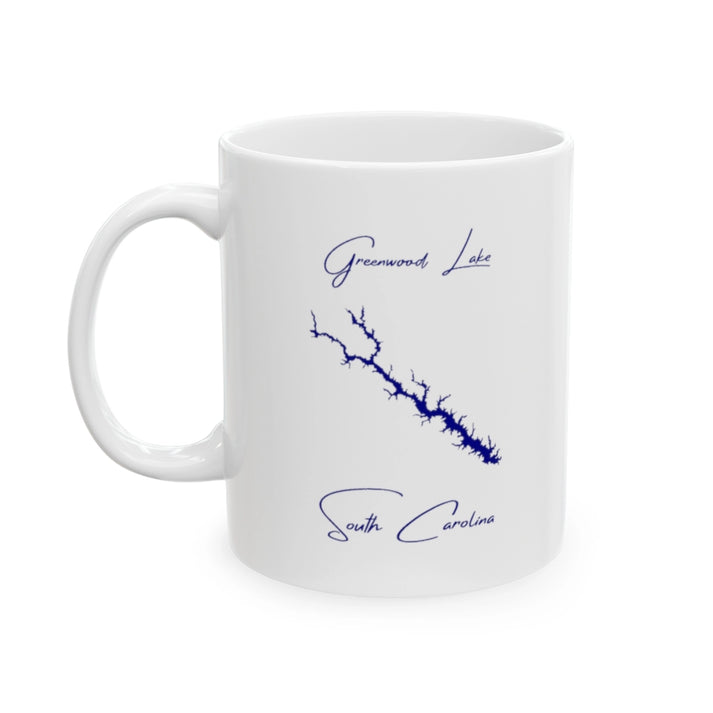South  Carolina  Greenwood  Lake  Ceramic  Mug  other  position  view  from  left  11oz.webp