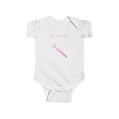 South  Carolina  Greenwood  Lake  Onesie  front  position  view  from  front  white.webp