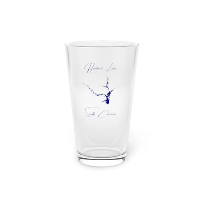 South  Carolina  Hartwell  Lake  16oz  Pint  Glass  front  position  view  from  front  16oz.webp