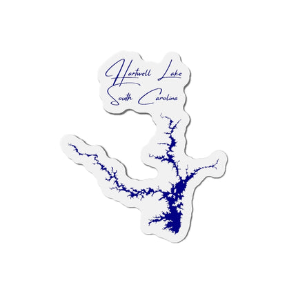 South  Carolina  Hartwell  Lake  Die  Cut  Magnet  front  position  view  from  front  4  x  4.webp