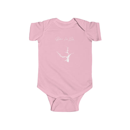 South  Carolina  Hartwell  Lake  Onesie  front  position  view  from  front  pink.webp