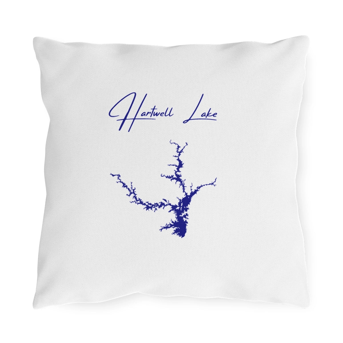 South  Carolina  Hartwell  Lake  Outdoor  Pillow  front  position  view  from  front  16  x  16.webp