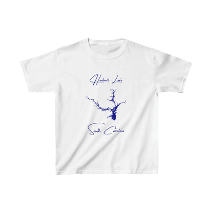South  Carolina  Hartwell  Lake  Youth  T-shirt  front  position  view  from  front  white.webp