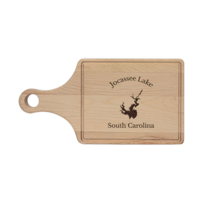 South  Carolina  Jocassee  Lake  Engraved  Cutting  Board  front  position  view  from  front  maple.webp