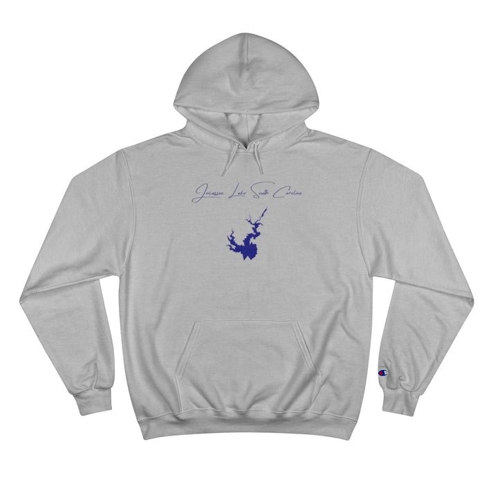 South  Carolina  Jocassee  Lake  Hoodie  front  position  view  from  front  light  steel.webp