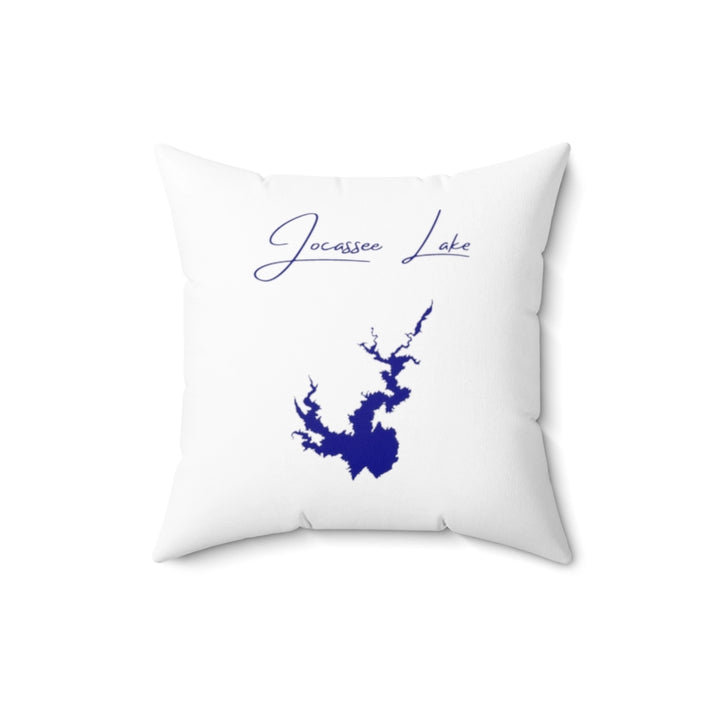 South  Carolina  Jocassee  Lake  Pillow  front  position  view  from  back  16  x  16.webp