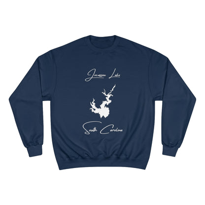 South  Carolina  Jocassee  Lake  Sweatshirt  front  position  view  from  front  navy.webp
