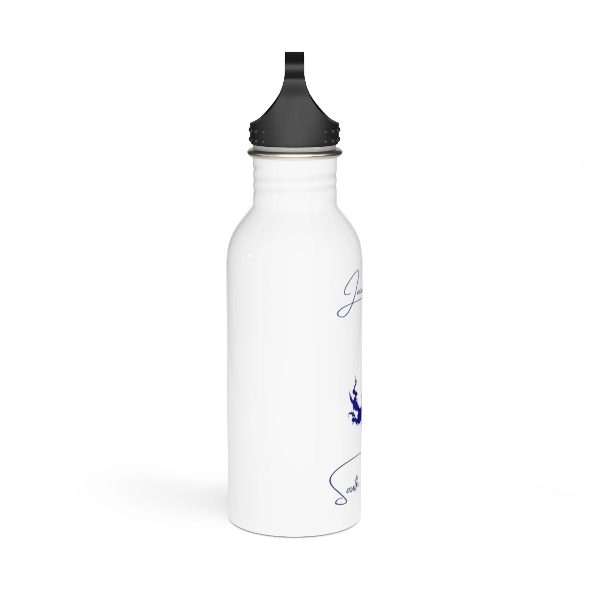 South  Carolina  Jocassee  Lake  Water  bottle  other  position  view  from  left  white.webp