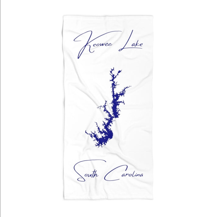 South  Carolina  Keowee  Lake  Beach  Towel  front  position  view  from  front  36  x  72.webp