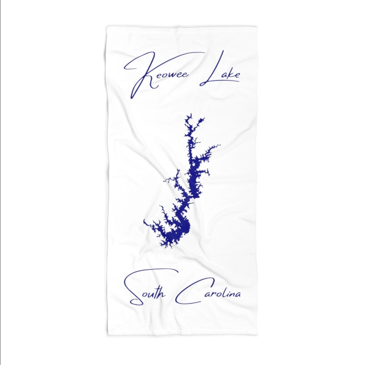 South  Carolina  Keowee  Lake  Beach  Towel  front  position  view  from  front  36  x  72.webp