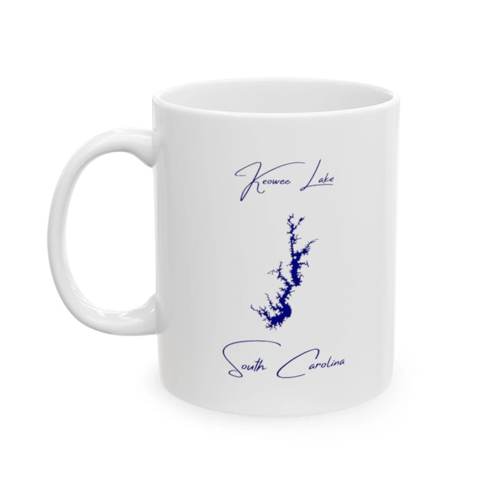South  Carolina  Keowee  Lake  Ceramic  Mug  other  position  view  from  left  11oz.webp