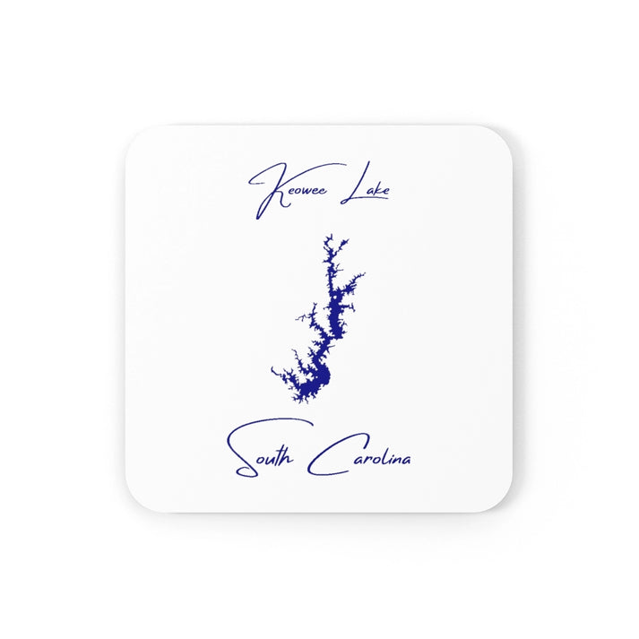 South  Carolina  Keowee  Lake  Coaster  Set  front  position  view  from  front  3.75  x  3.75.webp