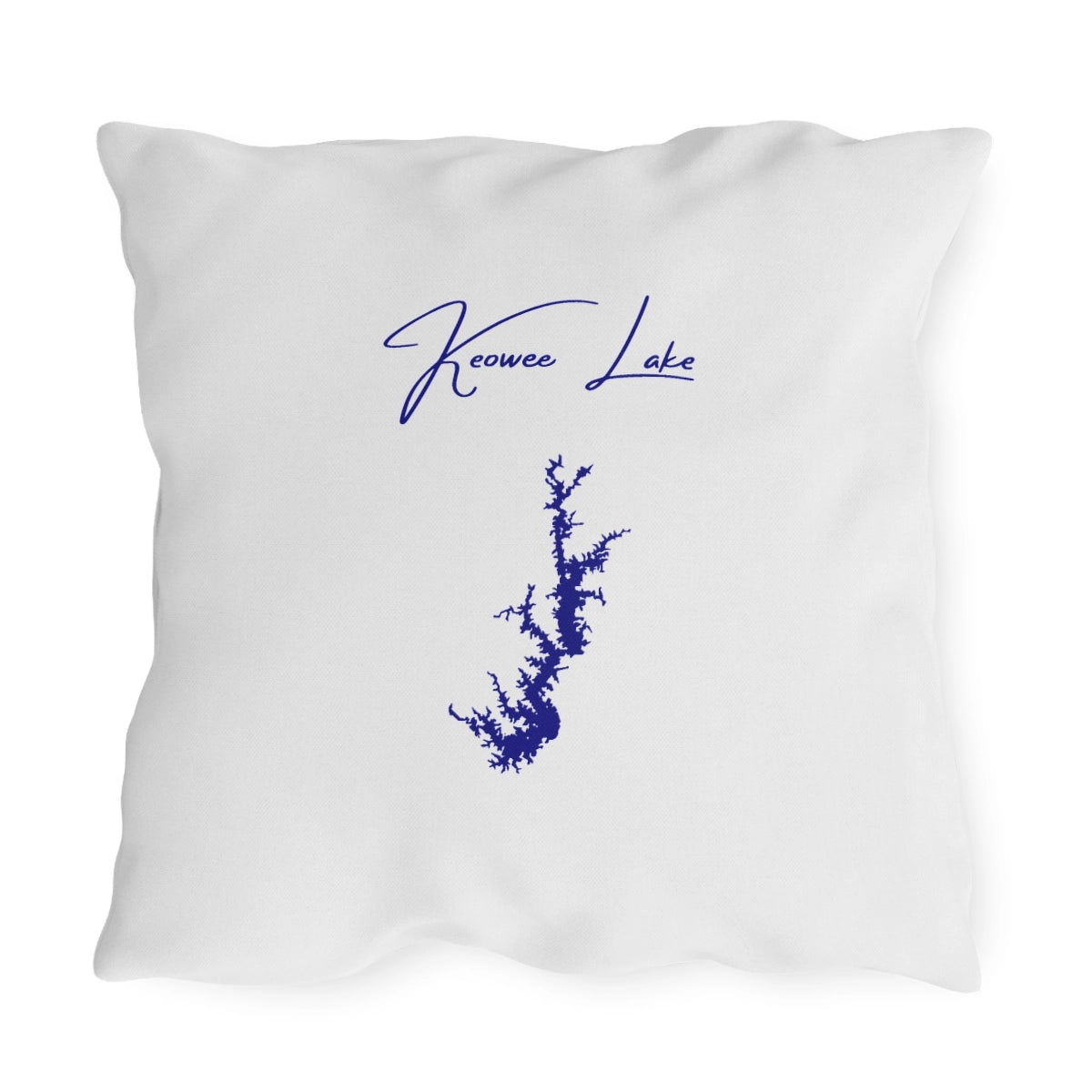South  Carolina  Keowee  Lake  Outdoor  Pillow  back  position  view  from  back  20  x  20.webp