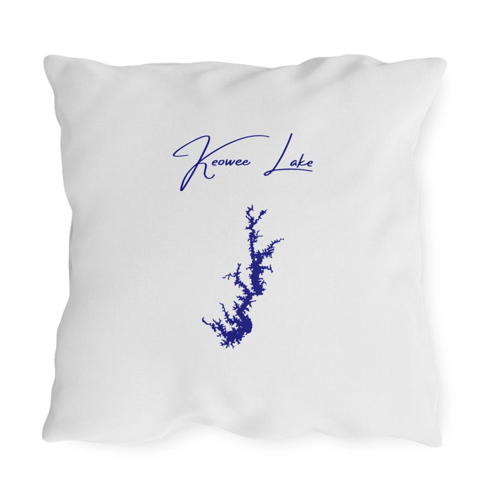 South  Carolina  Keowee  Lake  Outdoor  Pillow  back  position  view  from  back  20  x  20.webp