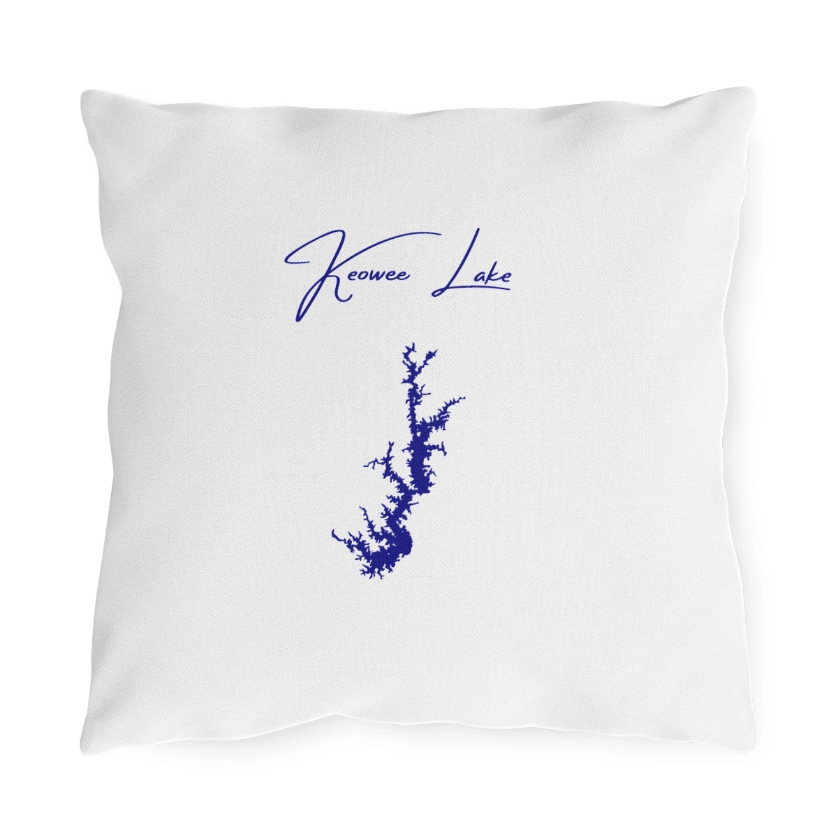 South  Carolina  Keowee  Lake  Outdoor  Pillow  front  position  view  from  front  16  x  16.webp