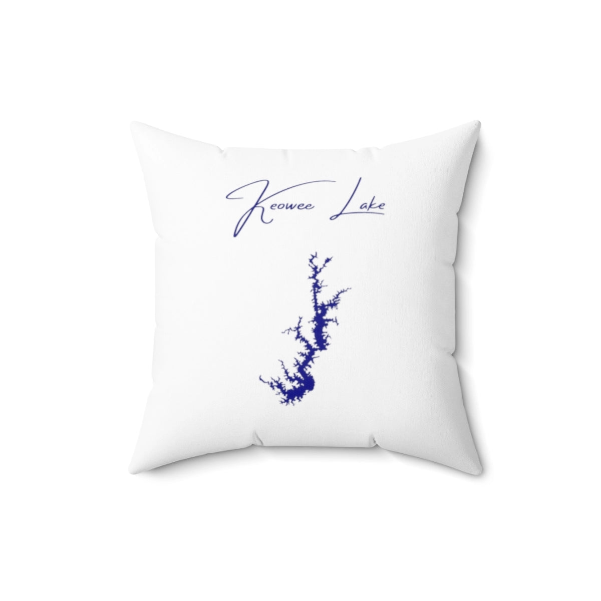 South  Carolina  Keowee  Lake  Pillow  front  position  view  from  back  16  x  16.webp