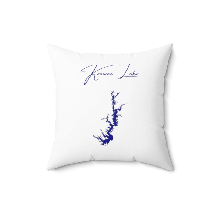 South  Carolina  Keowee  Lake  Pillow  front  position  view  from  front  16  x  16.webp