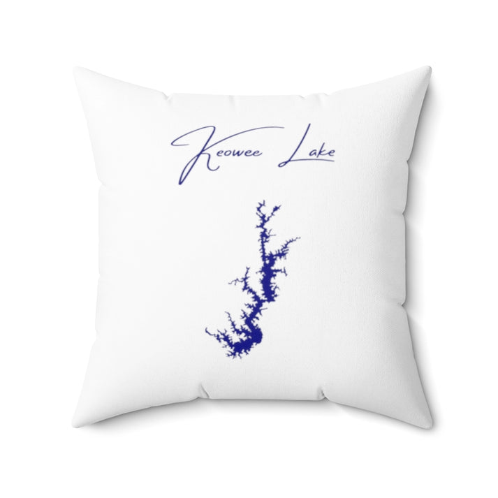 South  Carolina  Keowee  Lake  Pillow  front  position  view  from  front  20  x  20.webp
