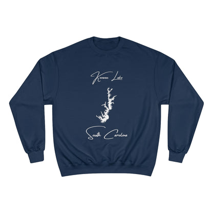 South  Carolina  Keowee  Lake  Sweatshirt  front  position  view  from  front  navy.webp